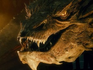 We finally get to see the stupendous Smaug in all of his glory.