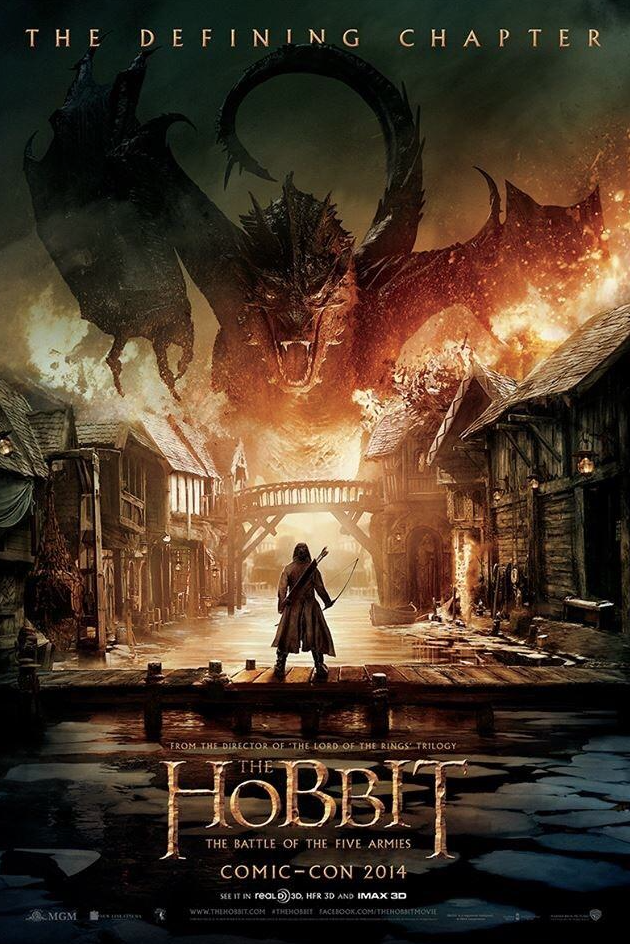 The Hobbit: The Battle of the Five Armies poster released