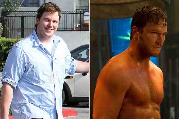 Chris Pratt body transformation
