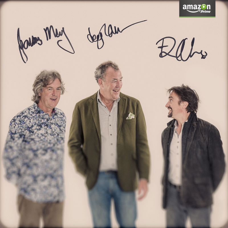 Top Gear Signed Autograph Photo Print Clarkson Hammond May 