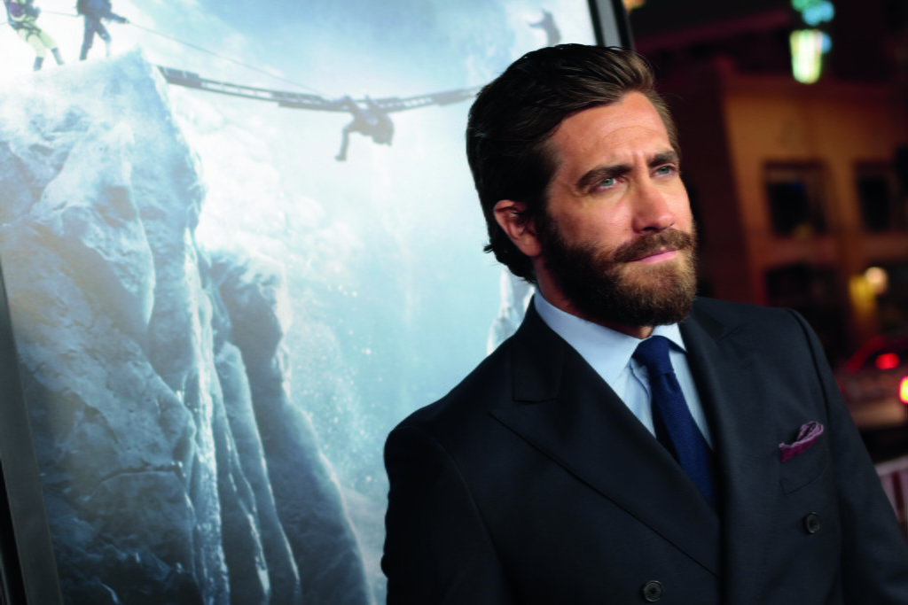 Jake Gyllenhaal arrives as Universal Pictures presents the American Premiere of "Everest" on Wednesday, September 9, 2015 in Hollywood, California. (Photo: Alex J. Berliner/ABImages)
