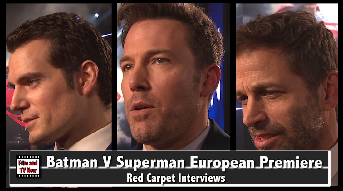 Batman V Superman European Premiere