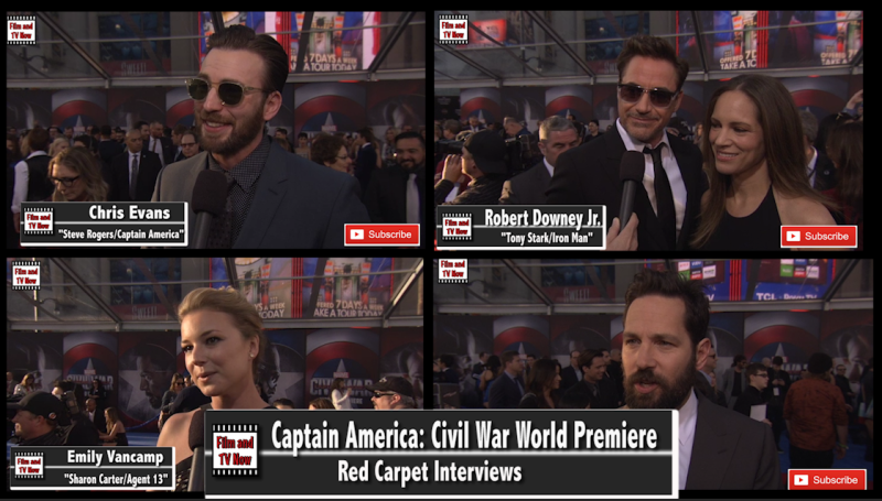 Captain America Civil War World Premiere