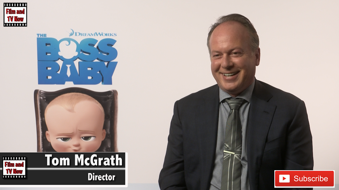 Tom McGrath interview The Boss Baby