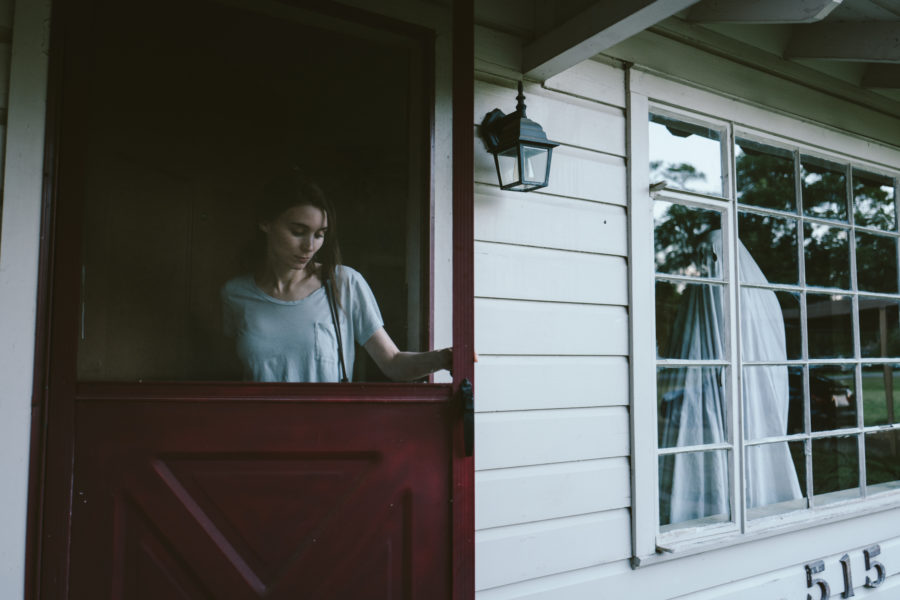 Rooney Mara and Casey Affleck in A GHOST STORY, photo credit - Bret Curry