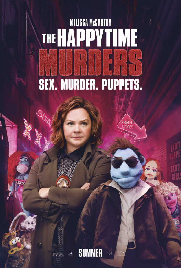 New Poster Released for Melissa McCarthy's The Happytime Murders