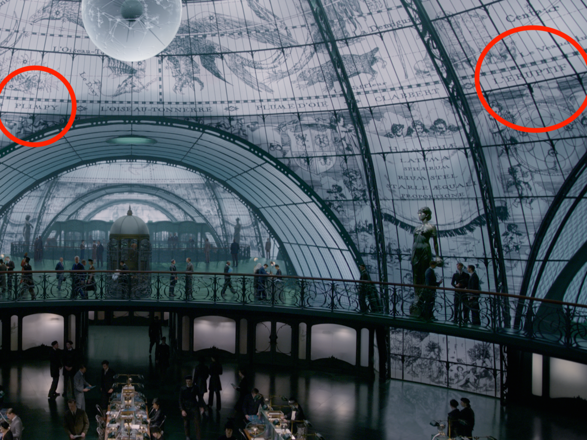 The Ceiling In The French Ministry Of Magic 