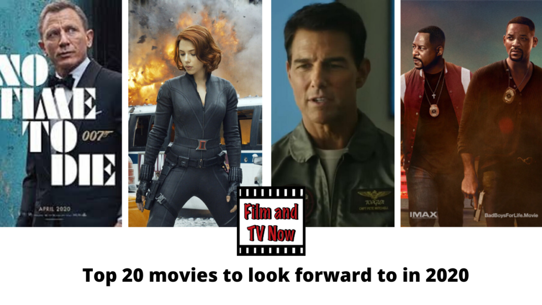 Top 20 movies to look forward to in 2020