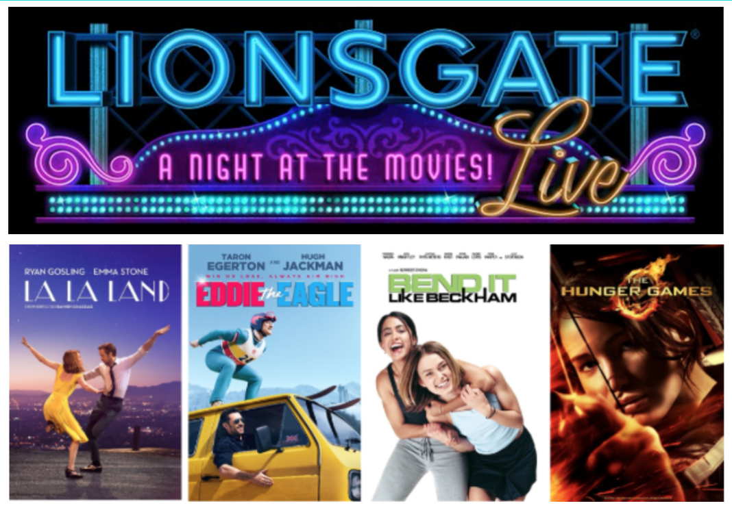 Lionsgate Live! A Night at the Movies