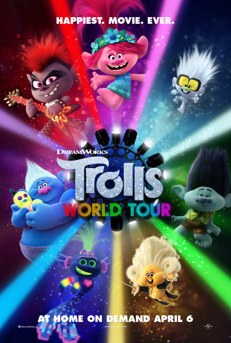 Prepare For Glitter Trolls World Tour Is Available On Demand April 6th